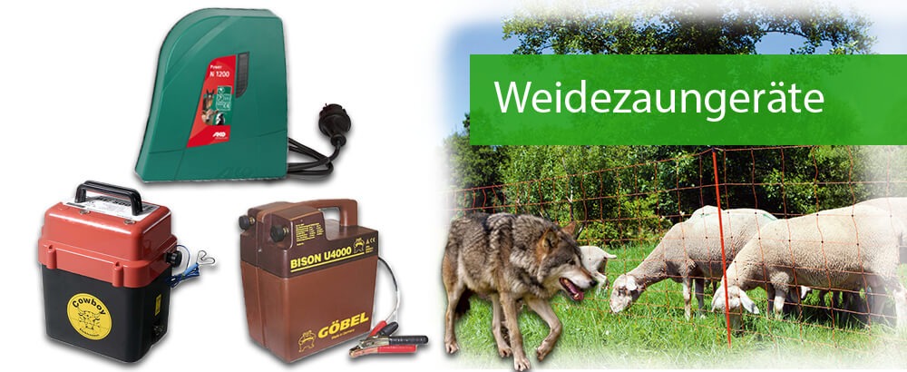 Power and battery-powered devices for animal fences