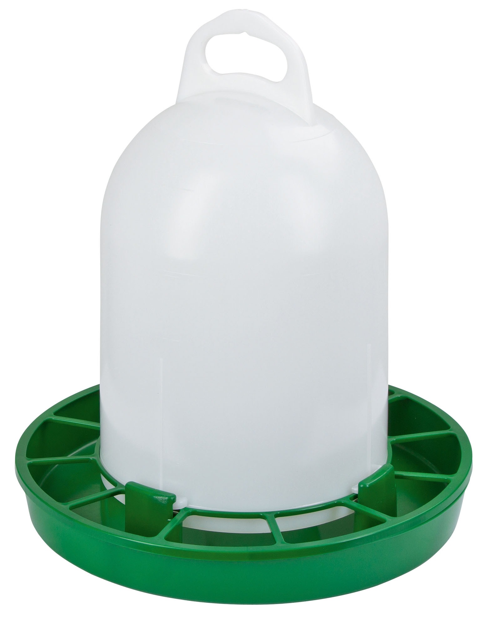 Poultry Feeder Green 4 Kg For Standing Or Hanging Stukerjurgen