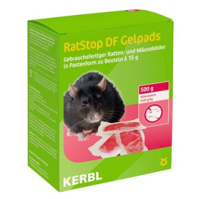 RatStop DF Gelpad portion of 500 g 15 g ABP. (Difenacoum)