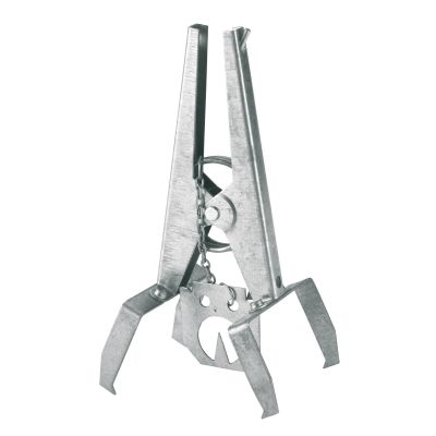 Vole pliers claw trap with metal plates