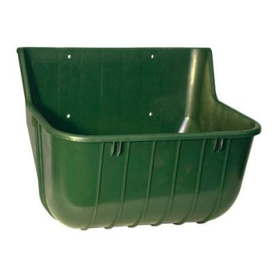 Horse feeding trough without protection edge - 15 litres