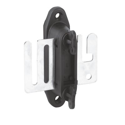 Tape gate handle insulator, 4 insulators + 4 connection plates