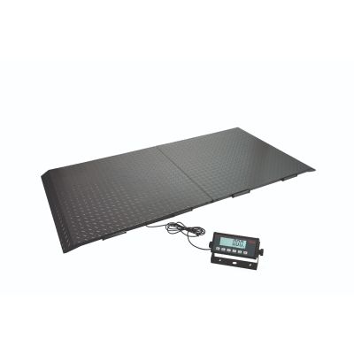 Animal scale XL with two-part weighing bridge - incl. plug-in power supply and 2m data cable
