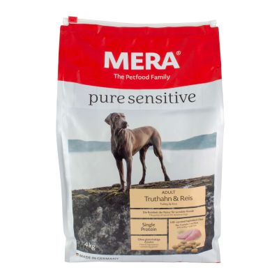 MERA pure sensitive mit Truthahn und Reis 4 kg
