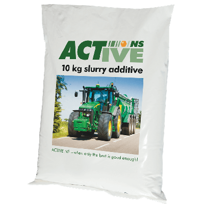 Active NS slurry additiv - more energy less smell less ammonia