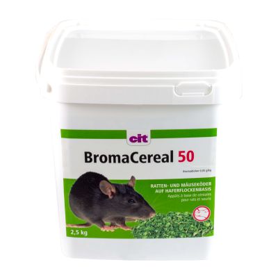 Rattenköder Broma Cereal 2500 g (Bromadiolon) - Ratten Gift Köder