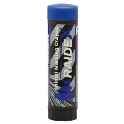 Cattle pen RAIDEX blue for quick tagging of sheep, pigs, cattle, cows, calves, sheep, goats, etc.