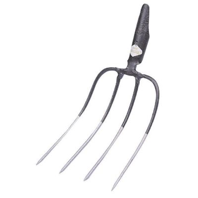 Victoria manure fork, 4 tines, 33 x 25 with spring duels