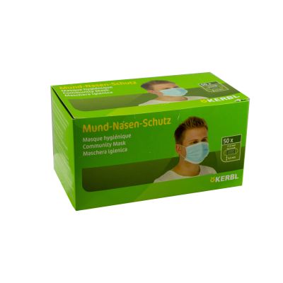 Mund-Nasenschutz 50 Stück / Box 3 lagig Hygienemaske