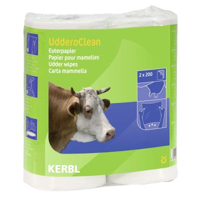 Udder paper, double, UdderoClean 2 x 200 sheets