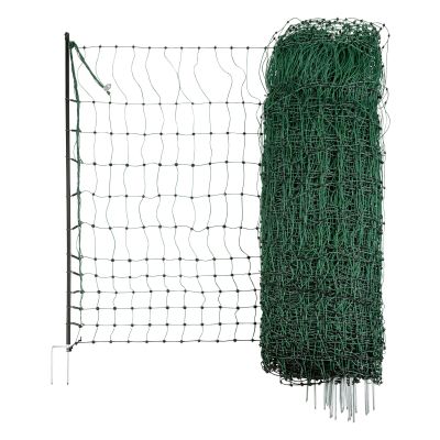 Poultry power green, electrically conductive 50 m / 112 cm twin tip