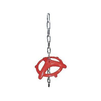 On hanging chain for piglets teether