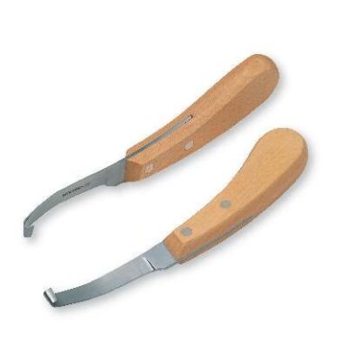 Hoof and claw knife professional, links, narrow