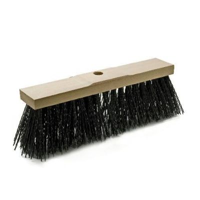 Pro Street broom powerful 40 cm, long black Elastonborsten