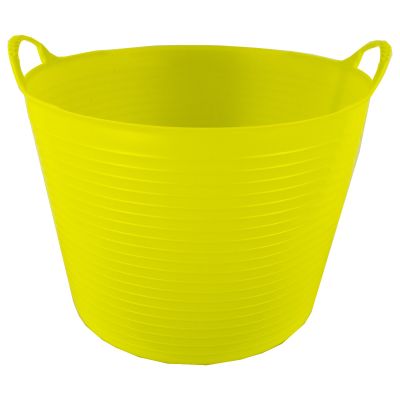 Gorilla plastic tub yellow 38 litres