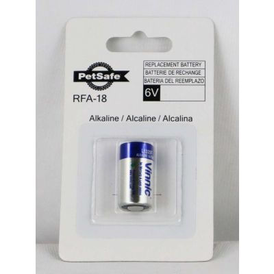 Replacement battery 1 x 6 Volt alkaline