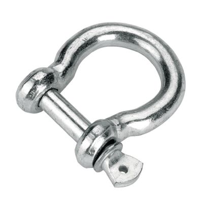 Shackle 8 mm curved, galvanised