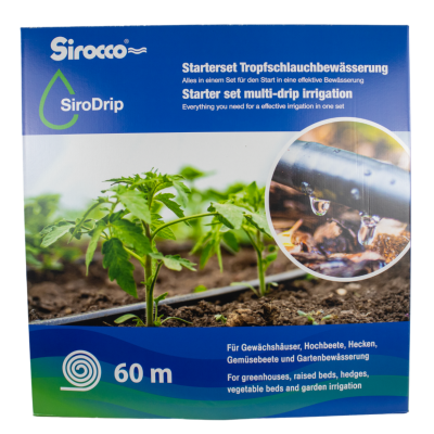 Drip irrigation starter set "SiroDrip" - Drip hose with accessories for the garden