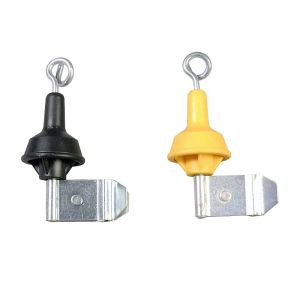 Wire eyelets additional insulator for spring steel rod, packing 50 PCs