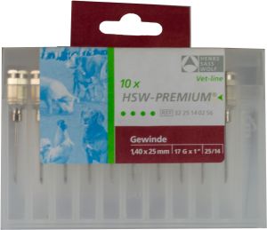 Kanülen Premium 1,4 x 25 mm Kanülen Premium 1,4 x 25 mm Vorderseite