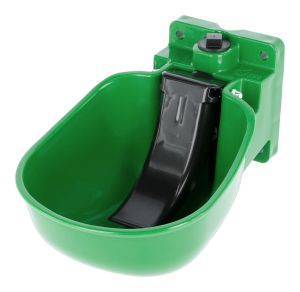 Drinking bowl plastic, blue or green