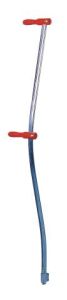 Scythe tree bent metal, interchangeable grips,