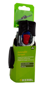 Automatik Zurrgurt mit Aufrollfunktion - Spanngurt 3m bis 300kg 