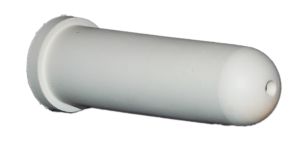 Original-HIKO Kälbersauger,weiß,kurz,4 mm Loch für Automaten