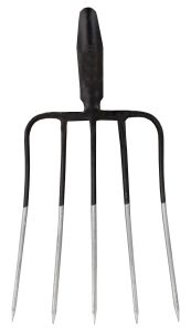 Manure fork Victoria, 5 tines, 31 x 25 with spring duels