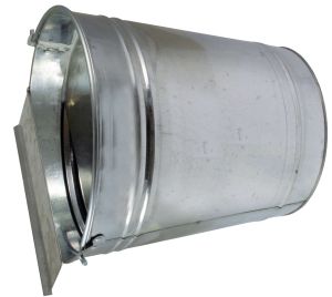 Galvanized poultry drinking bucket