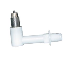 Replacement nipple with angle for rabbit nipple drinker