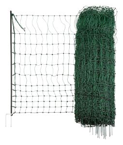 Poultry power green, electrically conductive 50 m / 112 cm twin tip