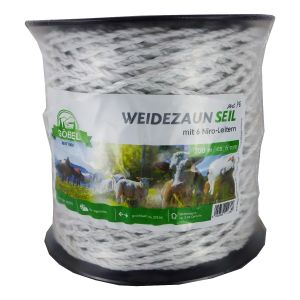 Cord strand of 6 mm with 6 live conductors