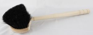 Window Washer Crescent, horsehair, with handle