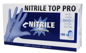 Nitriles all purpose gloves 5.5 mil, 100 pieces, size L