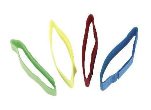 Ankle strap velcro closure, 10 piece Red