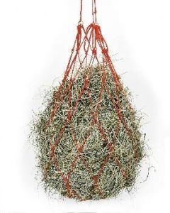 Hay Net color sorted for hanging,
