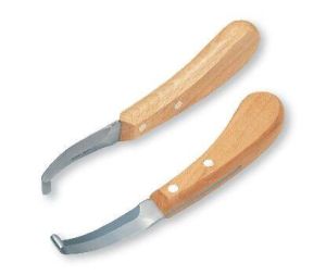 Hoof and claw knife professional, beitseitig, medium