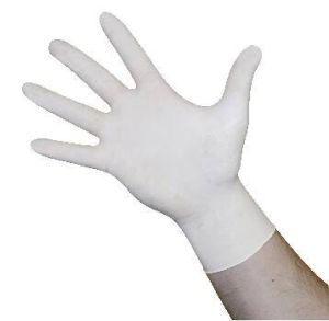 LaTeX disposable gloves, 100 pieces size M