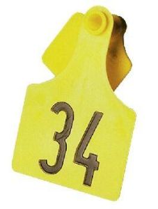 Primaflex ear tag size 3, blank, (25 pieces per pack)
