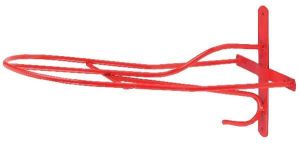 Saddle rack English model, 54 cm, Red