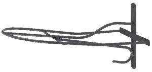 Saddle rack English model, 54 cm, black