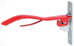 Saddle rack, foldable, Red