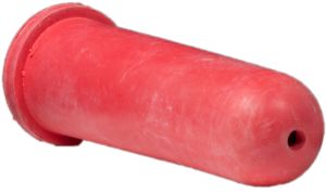 Hiko Kälbersauger mit Loch, rot