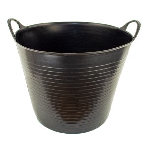 Gorilla plastic tub black 26 litres