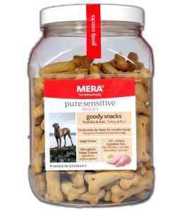 Hunde Snacks Mera Dog Goody Snacks Truthahn Reis