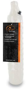 PLASTIC DUMMY - white sport dog SAC30-13298