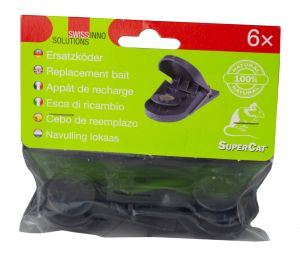 Replacement bait for mouse trap SuperCat - Pack of 6