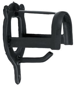 Bridle rack, black metal