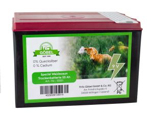 Weidezaun Batterie 9 Volt 55 AH Zink Kohle Trockenbatterie